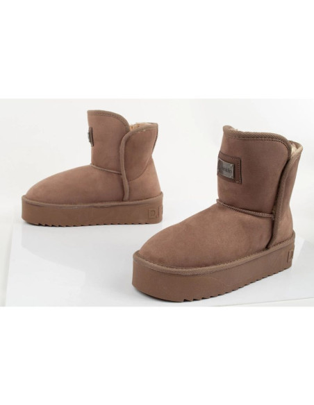 Buty damskie zimowe d.franklin [dfsh371004-taup]