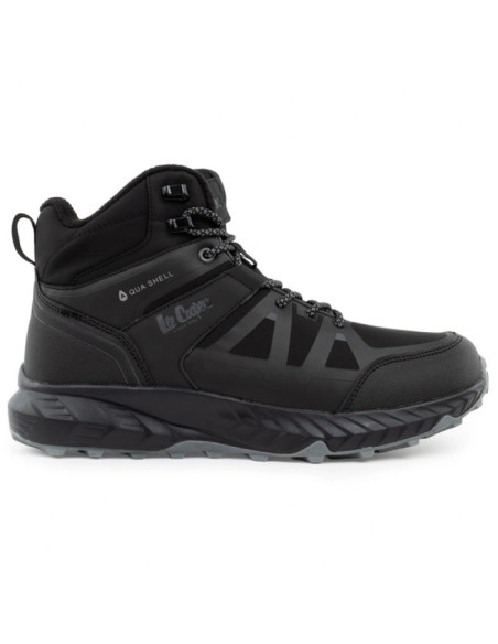 Lee cooper buty męskie zimowe trekkingowe ocieplane wodoodporne czarne