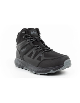 Lee cooper buty męskie zimowe trekkingowe ocieplane wodoodporne czarne 2