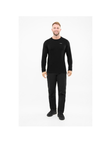 Longsleeve męski viking andali man merino czarny
