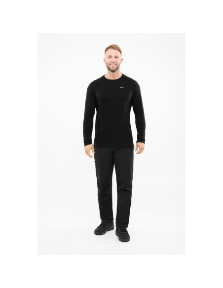 Longsleeve męski viking andali man merino czarny