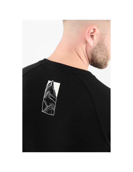 Longsleeve męski viking andali man merino czarny