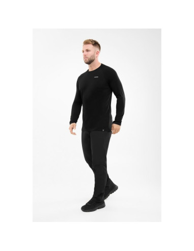 Longsleeve męski viking andali man merino czarny