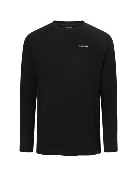 Longsleeve męski viking andali man merino czarny