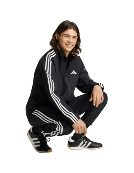 Dres męski adidas 3-stripes woven czarny ky2301