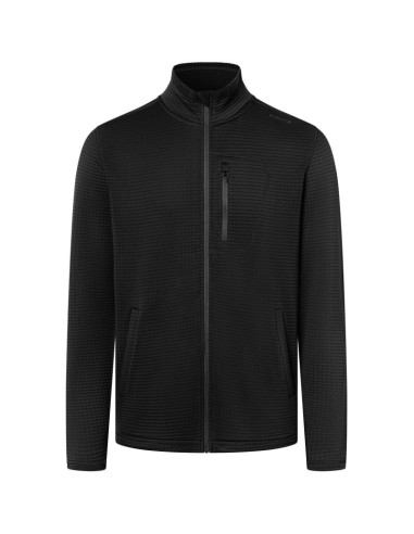 Bluza męska viking admont full zip man rozpinana czarna