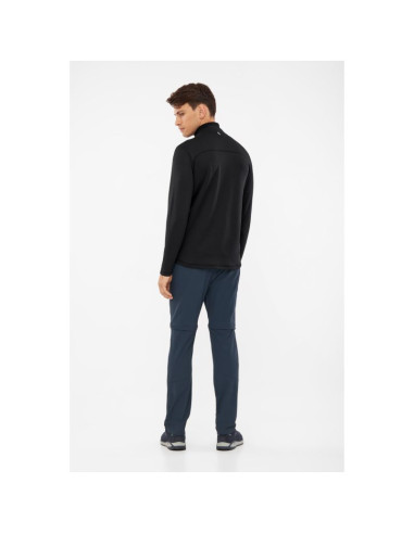 Bluza męska viking admont full zip man rozpinana czarna