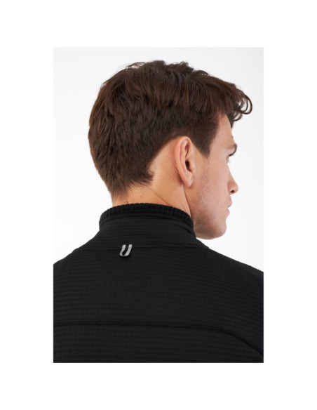 Bluza męska viking admont full zip man rozpinana czarna