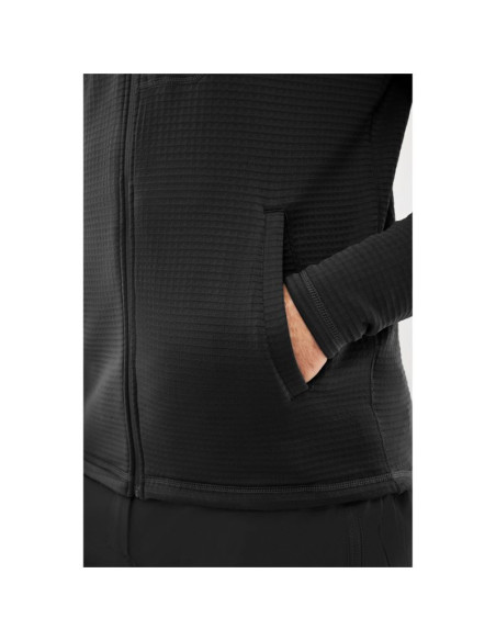 Bluza męska viking admont full zip man rozpinana czarna