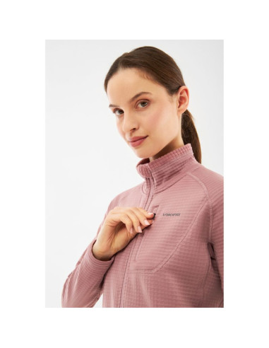 Bluza damska viking admont full zip lady rozpinana jasno różowa