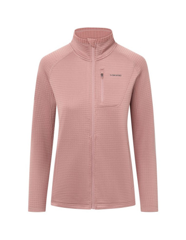 Bluza damska viking admont full zip lady rozpinana jasno różowa