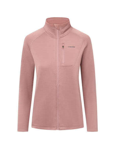 Bluza damska viking admont full zip lady rozpinana jasno różowa