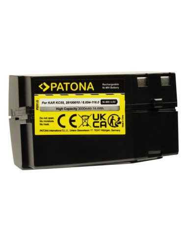 Patona akumulator karcher kc55, 28100010, 6.654-118.0, 3000mah, 4.8v, ni-mh