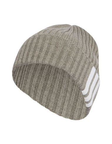 Czapka adidas 3 stripes beanie szara kg7764