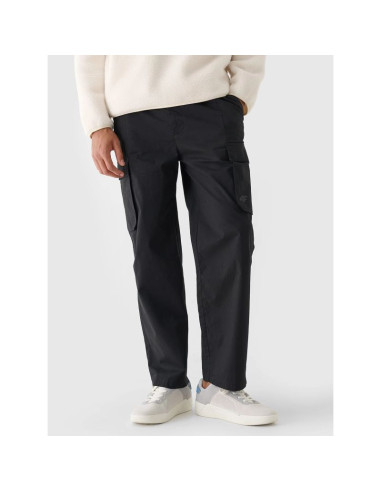 Spodnie casual cargo męskie 4f 4fraw24ttrom1167-20s