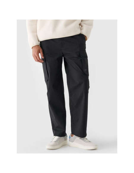 Spodnie casual cargo męskie 4f 4fraw24ttrom1167-20s
