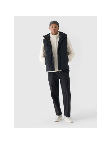 Spodnie casual cargo męskie 4f 4fraw24ttrom1167-20s