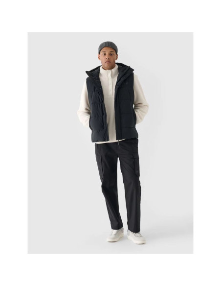 Spodnie casual cargo męskie 4f 4fraw24ttrom1167-20s