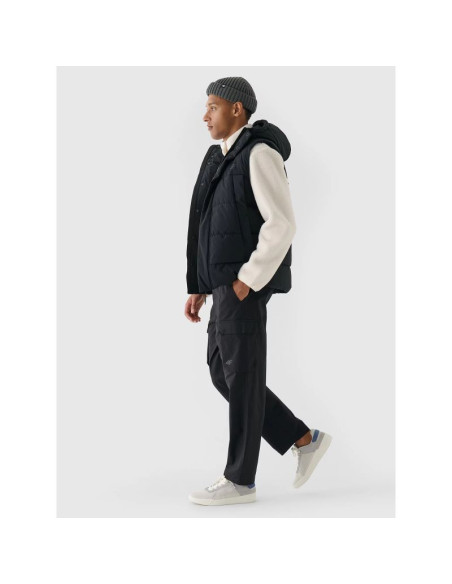 Spodnie casual cargo męskie 4f 4fraw24ttrom1167-20s