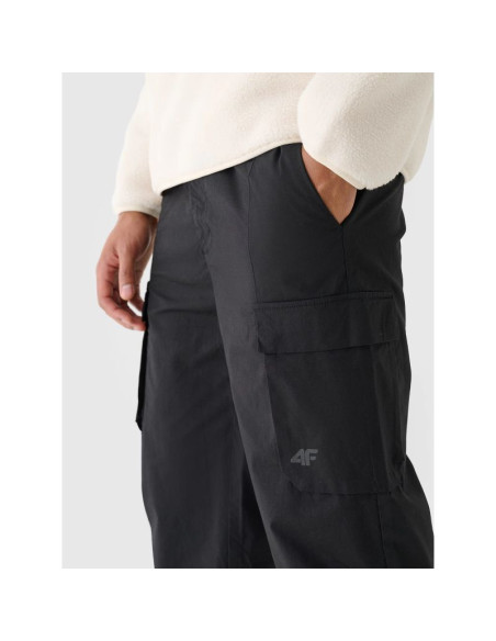 Spodnie casual cargo męskie 4f 4fraw24ttrom1167-20s