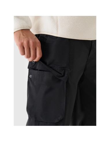 Spodnie casual cargo męskie 4f 4fraw24ttrom1167-20s
