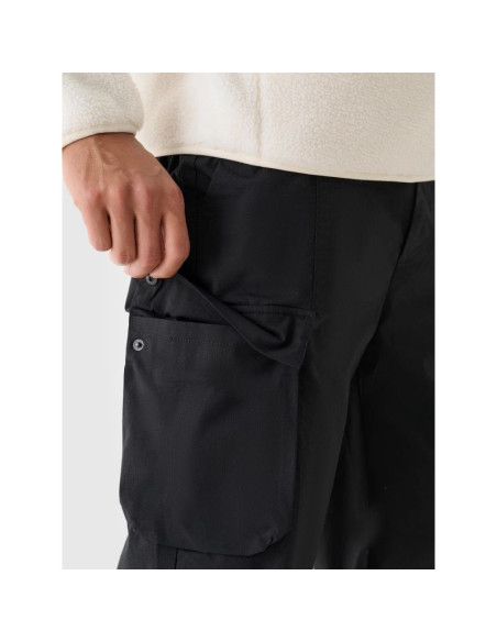 Spodnie casual cargo męskie 4f 4fraw24ttrom1167-20s