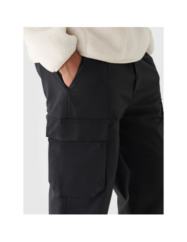 Spodnie casual cargo męskie 4f 4fraw24ttrom1167-20s