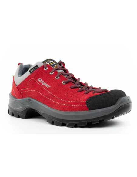 Grisport buty damskie trekkingowe zamszowe czerwone gritex