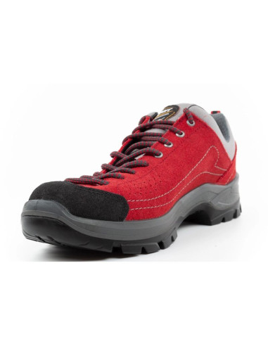 Grisport buty damskie trekkingowe zamszowe czerwone gritex