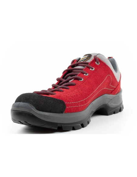 Grisport buty damskie trekkingowe zamszowe czerwone gritex