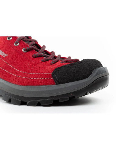 Grisport buty damskie trekkingowe zamszowe czerwone gritex