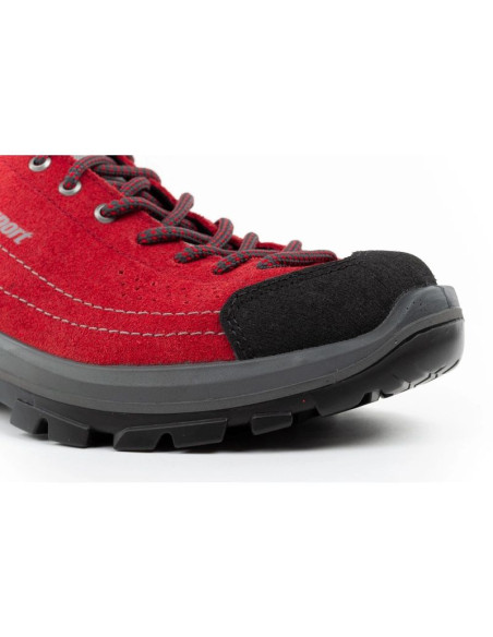 Grisport buty damskie trekkingowe zamszowe czerwone gritex