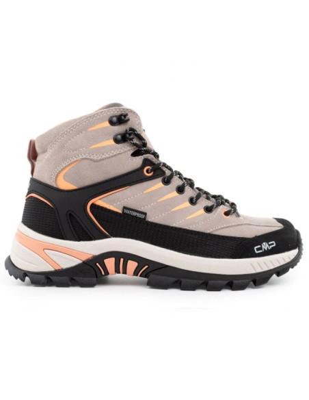 Cmp buty sportowe damskie trekkingowe rigel 2.0 wodoodporne za kostkę beżowe
