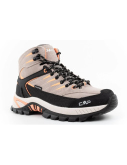 Cmp buty sportowe damskie trekkingowe rigel 2.0 wodoodporne za kostkę beżowe 2