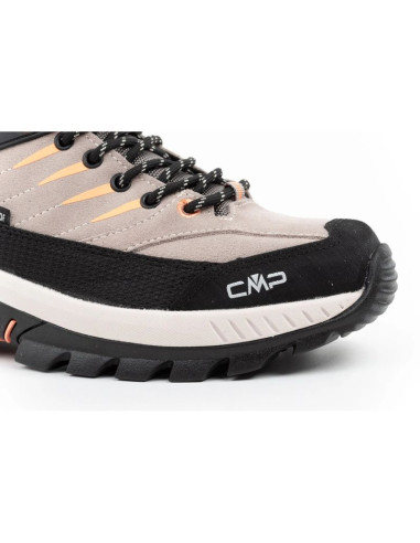 Cmp buty sportowe damskie trekkingowe rigel 2.0 wodoodporne za kostkę beżowe