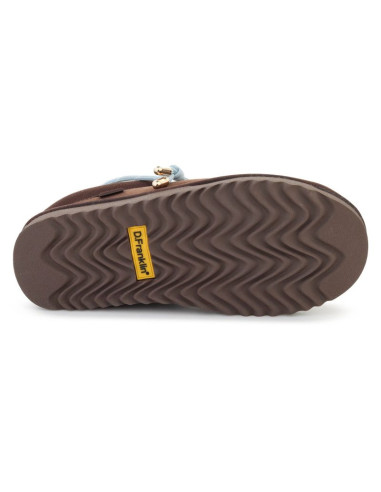 D.franklin nordic lite clog tan 426017-choc