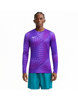 Koszulka bramkarska męska nike dri-fit gardien vi fioletowa hv8306 507