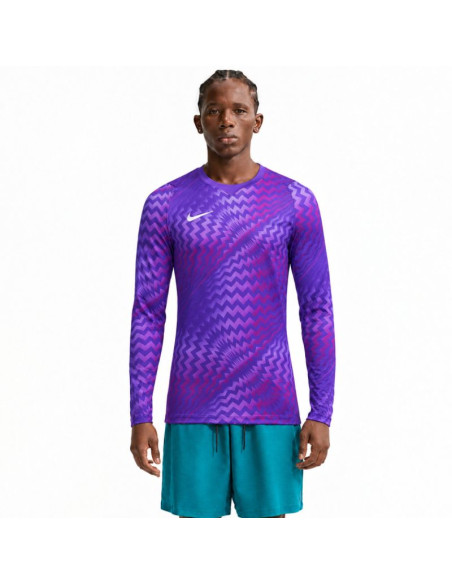 Koszulka bramkarska męska nike dri-fit gardien vi fioletowa hv8306 507