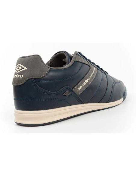 Umbro buty męskie sportowe uriel sneakersy granatowe wygodne z szarymi detalami