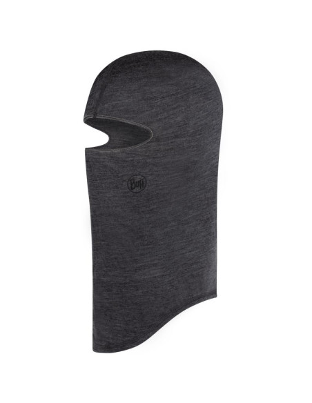 Kominiarka buff merino lightweight balaclava - solid grey