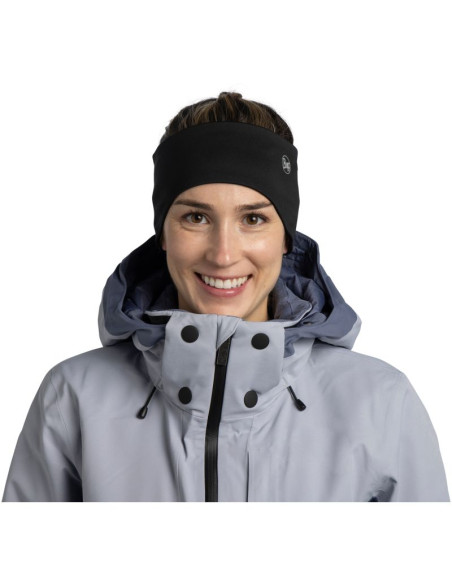Opaska buff windproof headband solid p black s/m
