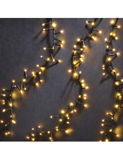 Lampki snake lights z efektem wodospadu 10 m zew 710 led ciepły biały 2