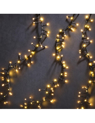 Lampki snake lights z efektem wodospadu 10 m zew 710 led ciepły biały