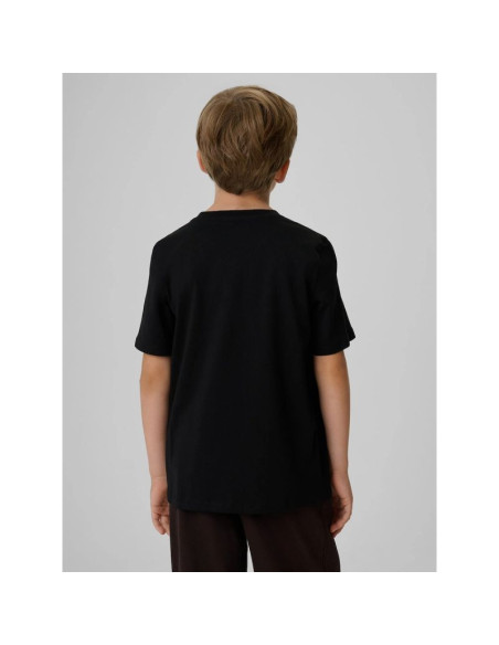 T-shirt regular z nadrukiem chłopięcy 4f 4fjkaw26ttshm4456-20s