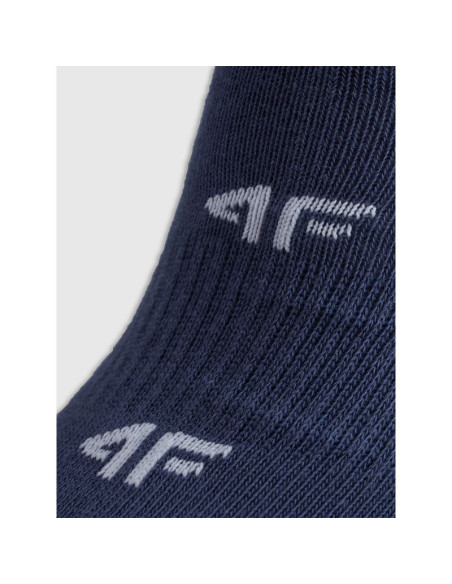Skarpetki casual za kostkę (3-pack) chłopięce 4f 4fjwaw25usocm391-90a