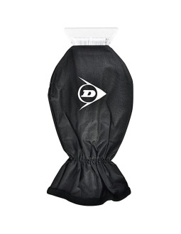 Skrobaczka do lodu z rękawicą dunlop czarny 2