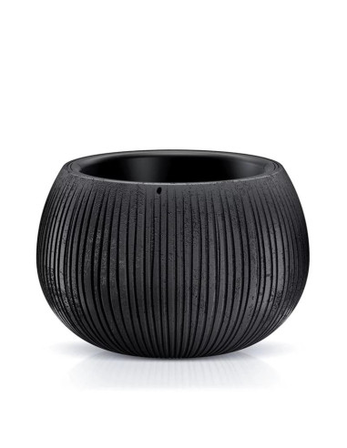 Doniczka dkb290 beton bowl czarny beton