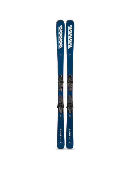 Narty męskie k2 blur 79 - m3 11 tcx light quikclik black - anthracite set
