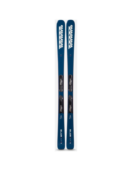 Narty męskie k2 blur 79 - m3 11 tcx light quikclik black - anthracite set