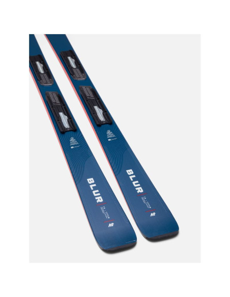 Narty męskie k2 blur 79 - m3 11 tcx light quikclik black - anthracite set